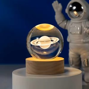 Saturn – 3D LED Crystal Ball