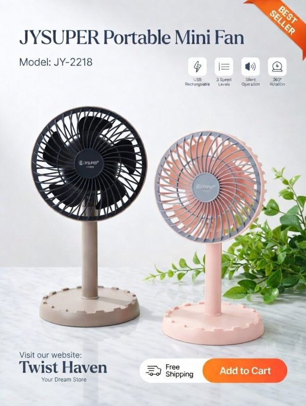 JYSUPER Portable Mini Fan