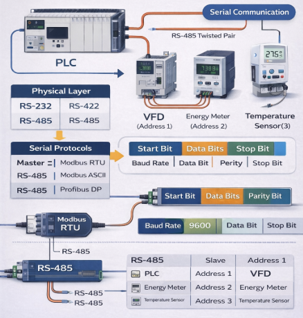 Serial Based Communication.